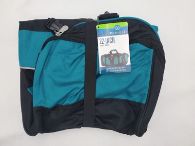 Protege 22" Sport Duffel - Aqua, Pockets On Both Sides & Front - Carry-On - Image 1 of 4