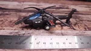 Vintage SOMA Pull & Go Air Fighter Helicopter Pullback Plastic Chopper MI-28 - Picture 1 of 5