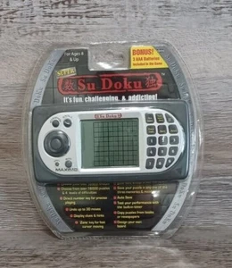 Super Sudoku Handheld Game Maximo SDK-125-SK Electronic Puzzle Game Sealed New - Picture 1 of 2