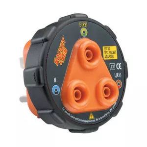 Socket & See SS130 tester socket r1 R2 adattatore test presa di rete (versione britannica) - Foto 1 di 4