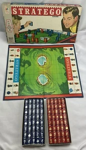 1961 Stratego Board Game by Milton Bradley Complete in Good Condition FREE SHIP - Picture 1 of 6