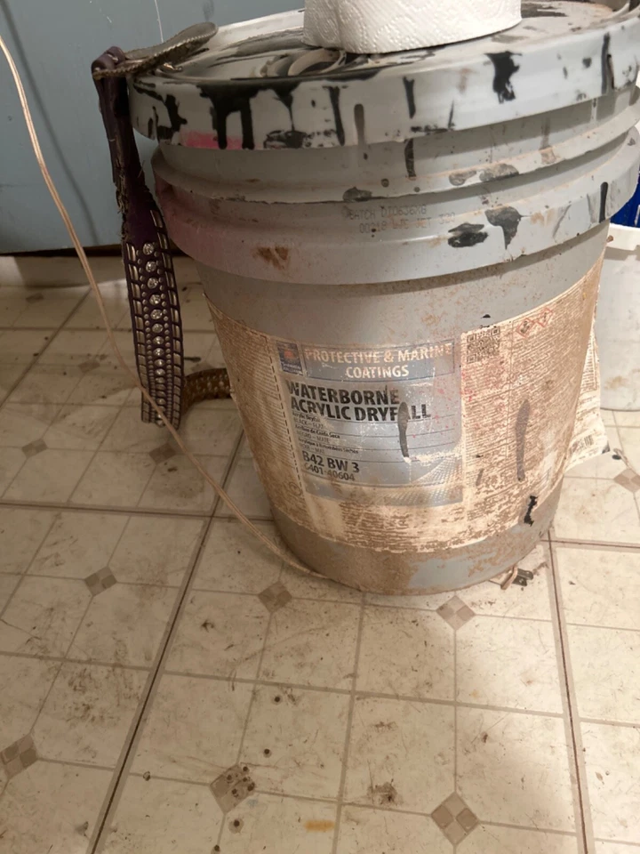 pintura acrílica a base de agua en seco Foto 1 de 1