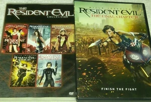 RESIDENT EVIL COMPLETE COLLECTION DVD All 6 Films milla jovovich  - Picture 1 of 2