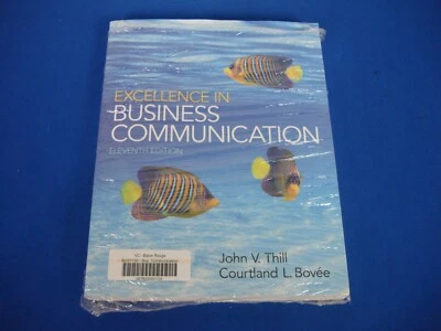 NEW EXCELLENCE IN BUSINESS COMMUNICATION 11TH EDITION W/ ACCESS CODE PEARSON  - Image 1 of 4