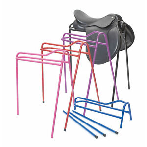 COLLAPSIBLE SADDLE STAND RACK equestrian horse tack room (009) folding tripod