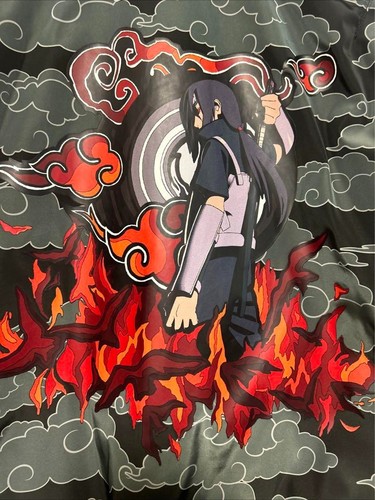 Giacca Coach Naruto Michael b Jordan MA 1 Itachi Uchiha uomo mai usata nuova