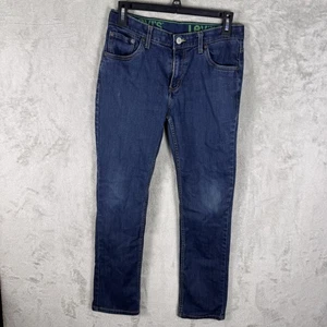 Levis 511 Jeans Herren 28x30 Blau Denim Slim Fit Stretch Tapered Leg Youth 16 REG - Bild 1 von 8
