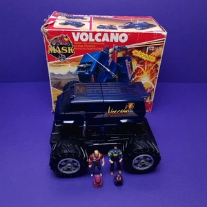 M.A.S.K ☆ VOLCANO Matt Trakker Jacques La Fleur ☆ BOXED Vintage MASK Kenner 80s - Picture 1 of 12