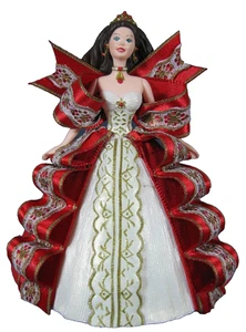 Holiday Barbie Christmas Ornament 1997 Hallmark Keepsake Patricia Andrews Vintage - Bild 1 von 5