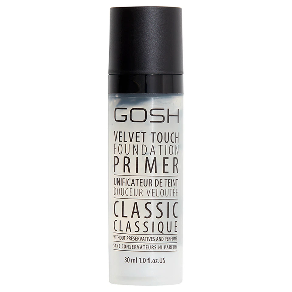 5701278601801 Gosh Velvet Touch Foundation Primer baza pod makijaż 30ml (P1) Gos - Image 1 of 1