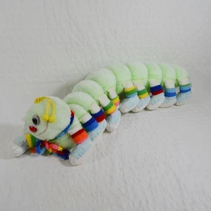 Lots A Lots A Leggggggs Caterpillar Commonwealth Plush Toy Teddy 1984 Vintage - Picture 1 of 9