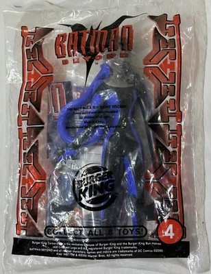 Juguete de comida para niños Burger King Batman Beyond #4 2000 vintage nuevo/sellado Foto 1 de 2