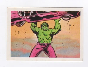 Australian Trade Card Sweet Ring Confectionery The Incredible Hulk 1980 #131 - Picture 1 of 2