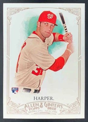 Bryce Harper 2012 Topps Allen & Ginter RC Nationals Foto 1 de 2