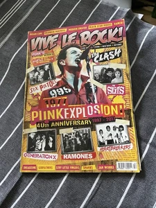 Vive Le Rock Magazine 1977 Punk Explosion Sex Pistols Etc Issue No 42 2017 - Bild 1 von 11