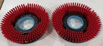 Tennant 1232607, Juego de 2 cepillos rojos I-mop XL. Caja nueva/abierta. Cepillo Ea 9 pulgadas Foto 1 de 4