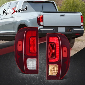OE Style Chrome Housing LED Tail Light Brake Lamp for Honda Ridgeline 2017-2023 - Picture 1 of 7