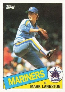 1985 Topps Tiffany Seattle Mariners Complete Team Set 25 Cards DAVIS LANGSTON - Picture 1 of 1
