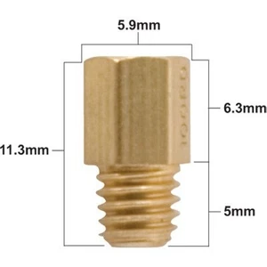 Pro X 4/042 Series Mikuni Hex Main Jet 170 For COBRA CX65 2007-2011,2013-2015 - Picture 1 of 6
