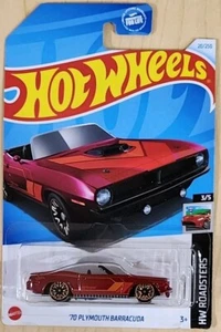 2024 Hot Wheels '70 Plymouth Barracuda 20/250 Hw Roadster 3/5 - Picture 1 of 8