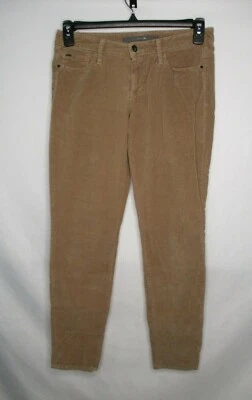Joes Womens Pants 27 Brown Corduroy Chelsea Fit Ankle Made USA Stretch Cotton - Image 1 of 4
