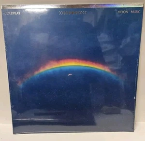 LIMITED EDITION COLDPLAY MOON MUSIC SPOTIFY FANS FIRST GREEN VINYL ECORECORD - Picture 1 of 2