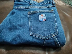 Tyndale FR Oilfield Jeans Tag 16x29 Measures 38Wx29.5L - Picture 1 of 11