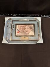 Photo Frame 40Th Anniversary 4x6” picture space Silver New In The Box C24