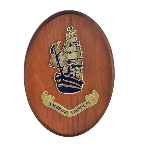 CREST ARALDICO art.MM2300 con stemma della nave Amerigo Vespucci Marina Militare - Immagine 1 di 1