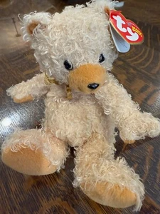TY Beanie Baby - CURLS the Bear - 6 Zoll - mit Etikett - Bild 1 von 3
