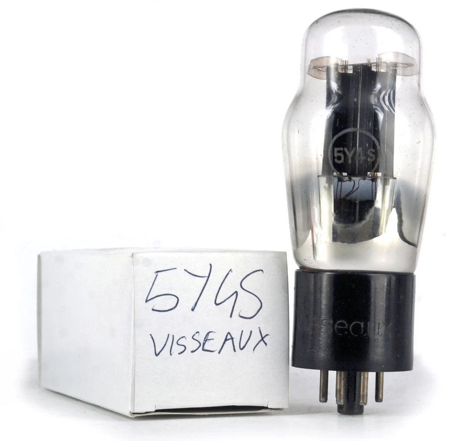 5Y4S VISSEAUX NOS FRANCE Tubo Valvola Tubo Lámpara TSF Valve Valvula ഀ 真空管 电子管 Foto 1 de 1