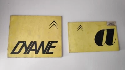 Dyane 4 - 6 Citroen 1972 - Libretto Uso Manutenzione + libretto tagliandi - Immagine 1 di 4