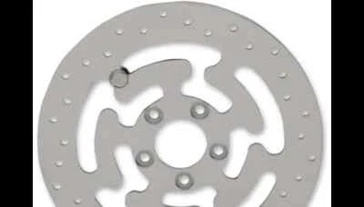 Disco de rotor de freno trasero Drag 11,8 acero perforado Harley Street Glide Special 14-23 Foto 1 de 4