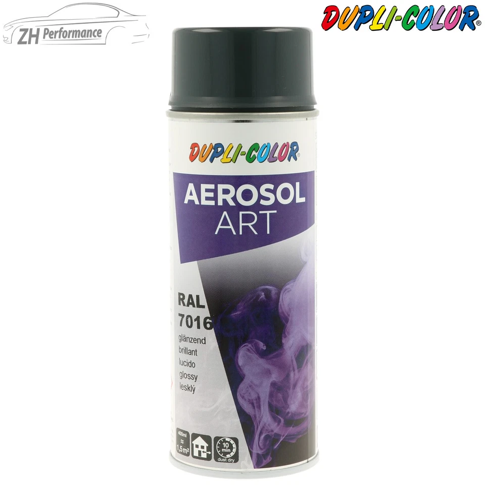 DUPLI COLOR Aerosol Art Sprühlack RAL 7016 Anthrazit Grau glänzend 400ml - Bild 1 von 1