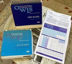 Oral and Written Language Scales Photo Books/LCS & OES+2 Forms (Inv.CopyD) READ - Picture 1 of 17