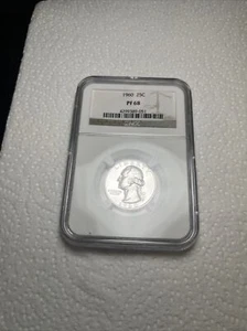 1960 Washington Quarter PF68 NGC Certified - Picture 1 of 4