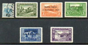 Albania Stamps - Scott #'s 139/175 - Unused & Cancelled - Picture 1 of 1