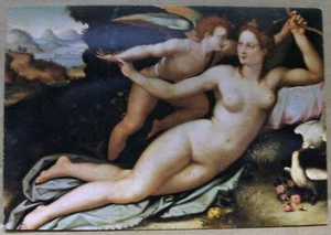 Alessandro Allori: Venus and Cupid. Unposted postcard - Picture 1 of 2