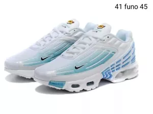 Nike Tuned Air Max Plus 3 Nero Taglia 40/41/42/43/44/45 - Foto 1 di 24