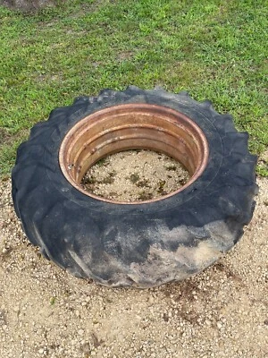 1968 Case 932 Western Special Tractor 18.4-34 Goodyear pneu aro 16x34 930 - Imagem 1 de 4