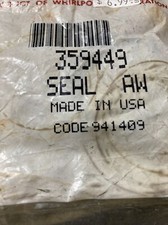 359449 Whirlpool Washer Agitator Shaft Seal. New