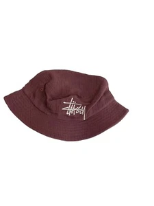 Cubo Stüssy Gasa Algodón Logo Grande Malva Talla L/XL - Imagen 1 de 3