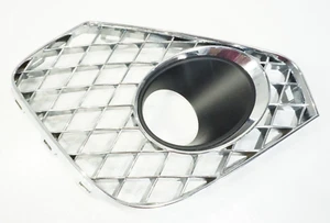 2019-2021 BENTLEY CONTINENTAL GT FRONT BUMPER DRIVER LH SIDE GRILL CHROME OEM - Picture 1 of 13