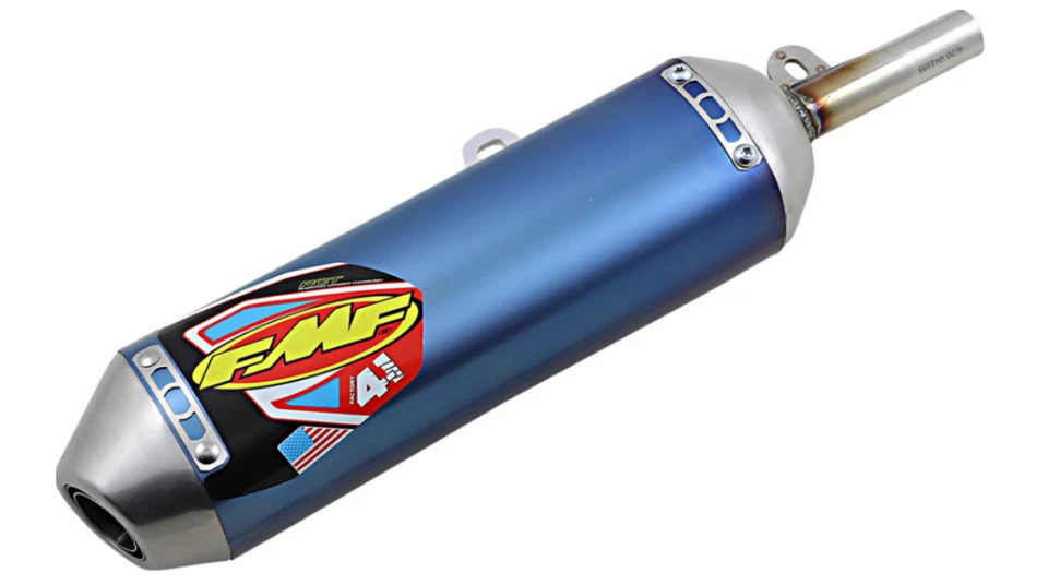 FMF Factory 4.1 Slip-On Exhaust Pipe Blue Honda CRF125F/CRF 125FB 19-25 - 041595 - Image 1 of 1