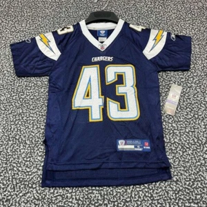 Los Angeles Chargers Sproles #43 Jersey Shirt Youth Small 8 Reebok V-Neck New S - Picture 1 of 7