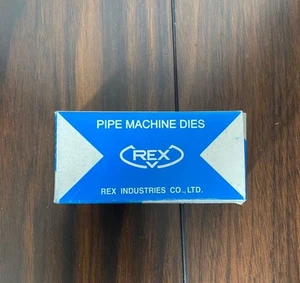 REX Industries pipe machine dies 161407 AC15A-20A AC1/2B-3/4B 27mm (10.62inch) - Picture 1 of 4