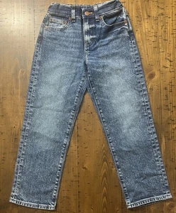 J.Crew Crewcuts Denim Sail Wash Boys 7 Relax Fit Stretch Jean Adjustable Waist - Picture 1 of 12