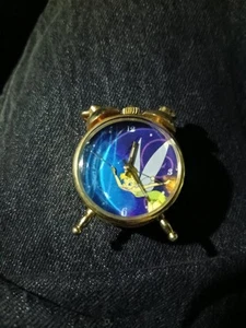 DISNEY 75TH ANNIVERSARY DESKTOP CLOCK 1 1/4" TALL X1 1/4" WIDE - Picture 1 of 4