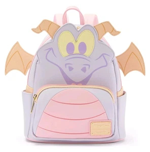 Disney Parks Epcot Pastel Collection Figment Loungefly Mini Backpack New - Picture 1 of 4