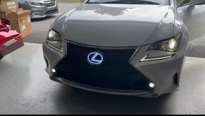 Dynamic LED Light Up Front Grill Emblem for Lexus RCF GSF RC300 RC350 LX570 - Image 1 of 4